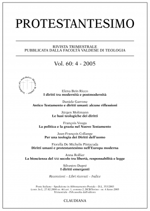 protestantesimo vol 60 : 4