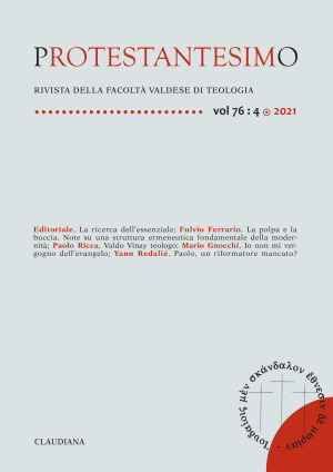 PROTESTANTESIMO vol 76 : 4